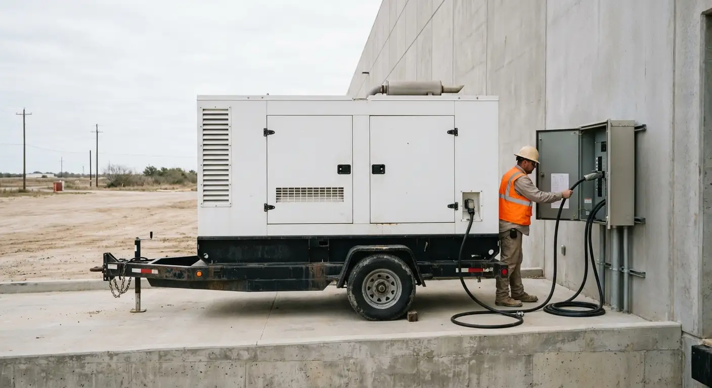 Industrial Generator Rental in National City Inland Port