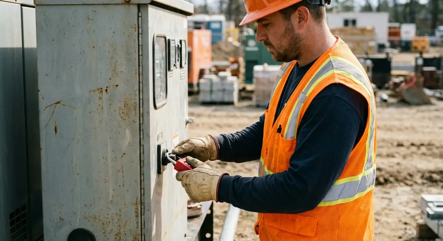 Industrial generator safety inspection and setup in National City, CA