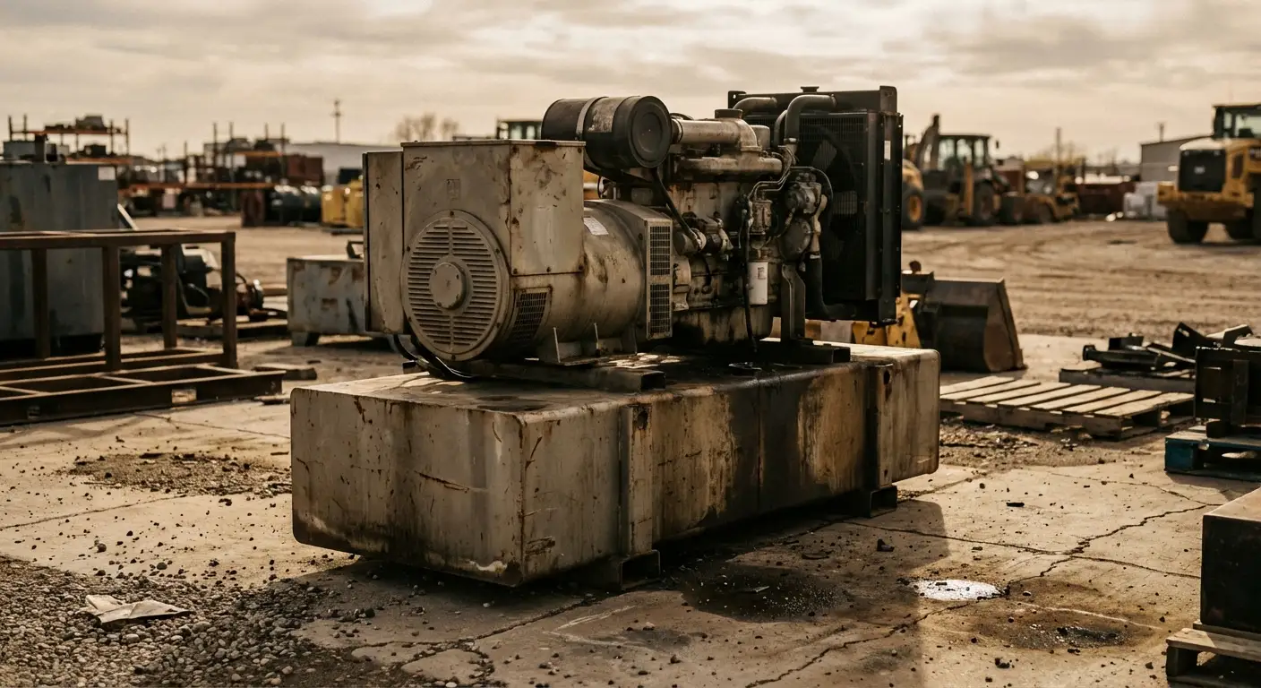 Commercial generator double wall fuel tank containment system in National City, CA