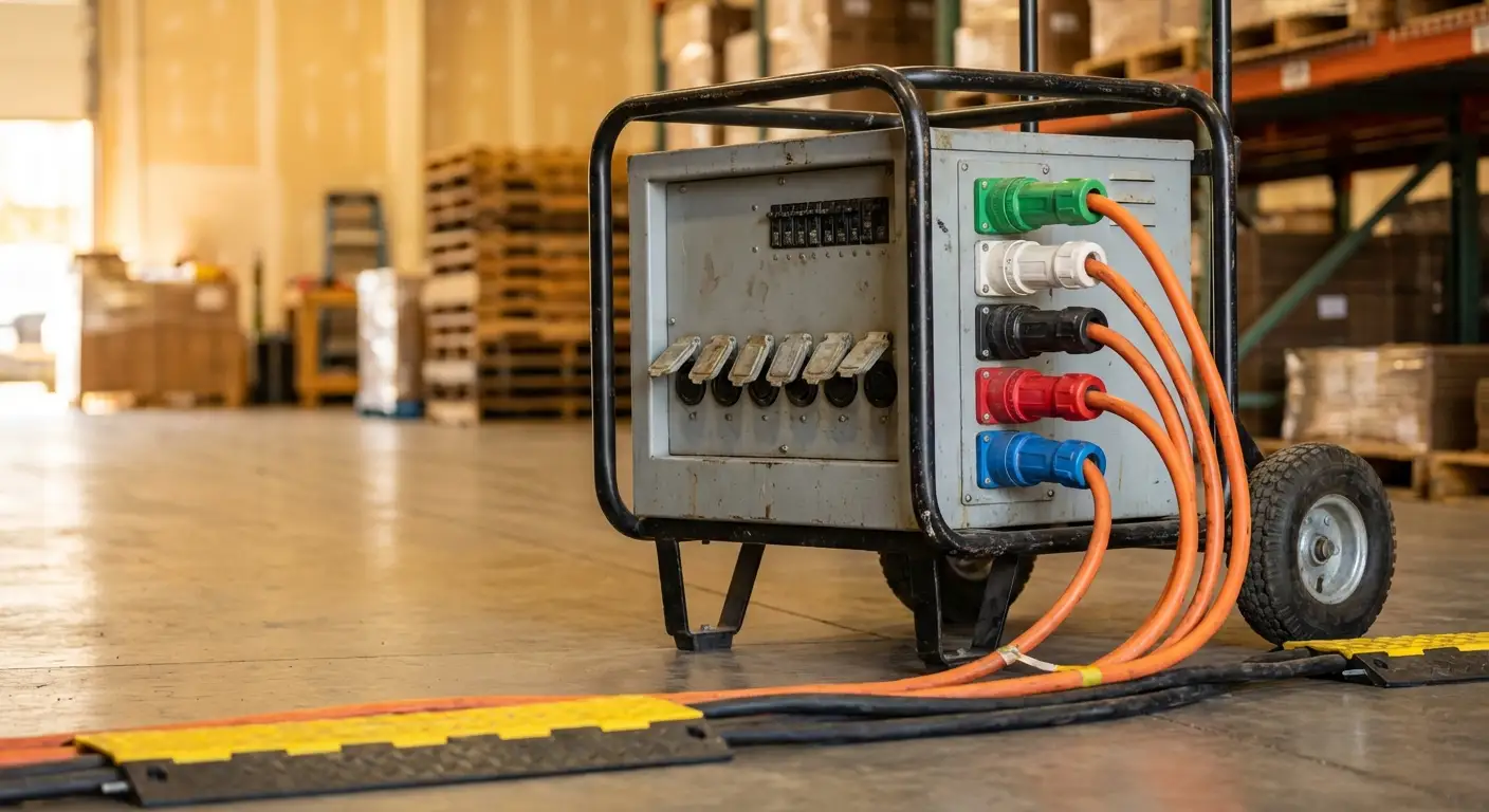 Commercial generator and power distribution equipment in National City, CA