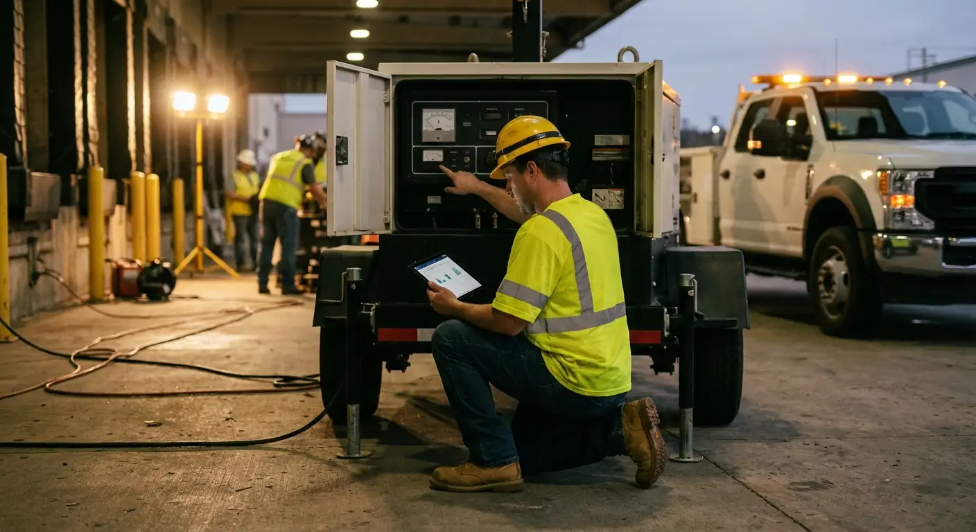 Emergency Power Deployment in National City, CA