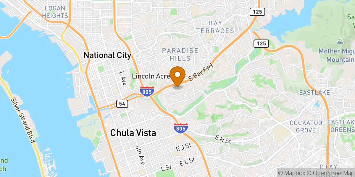  neighborhood map in National City, CA