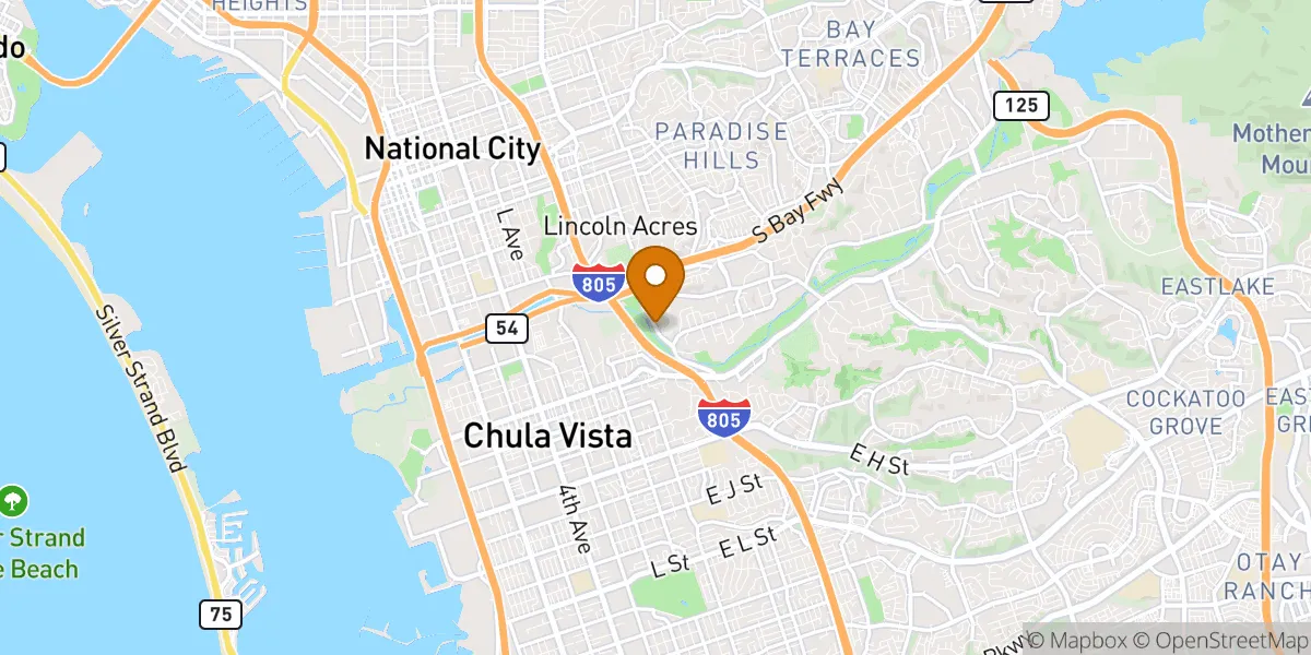  neighborhood map in National City, CA